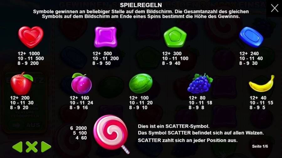 Sweet Bonanza Feature Symbols De - partycasino