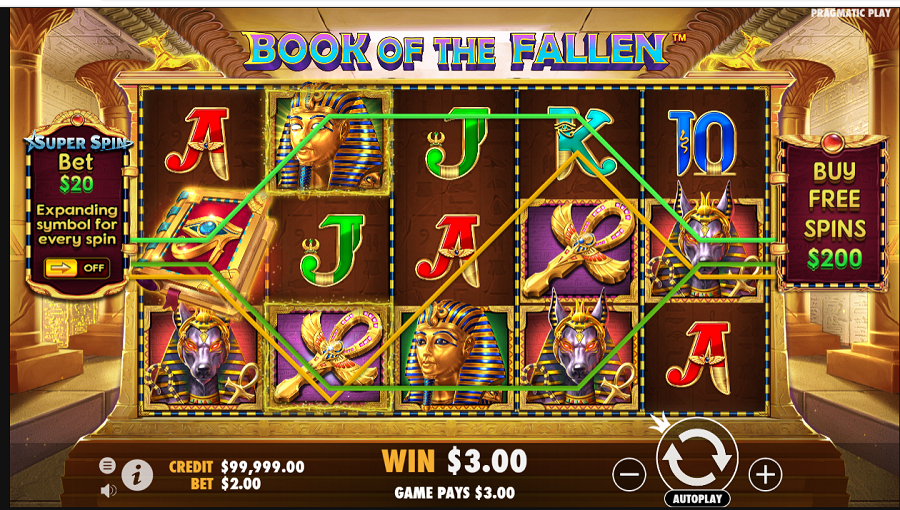 Book Of Fallen Bonus - partycasino