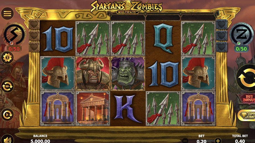 Spartans Vs Zombies Slot Eng - partycasino-canada