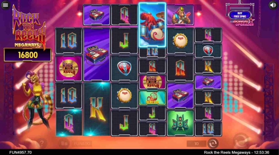 Rock The Reels Megaways Base Game - partycasino-canada