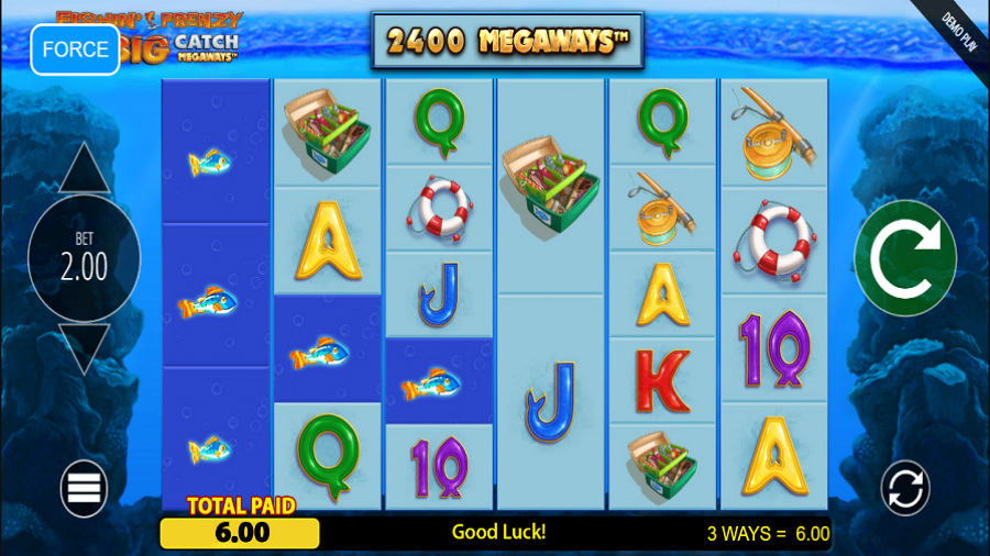 Fishin Frenzy The Big Catch Megaways Bonus - partycasino-canada