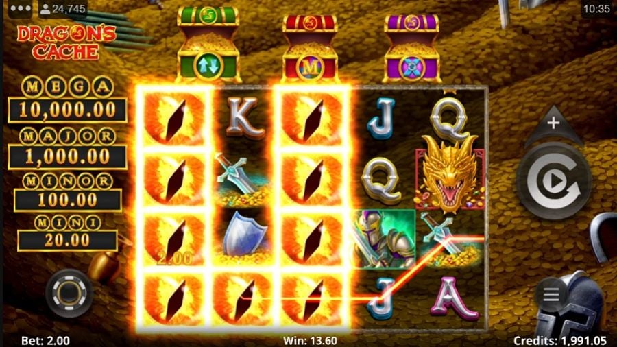 Dragons Cache Bonus En - partycasino-canada