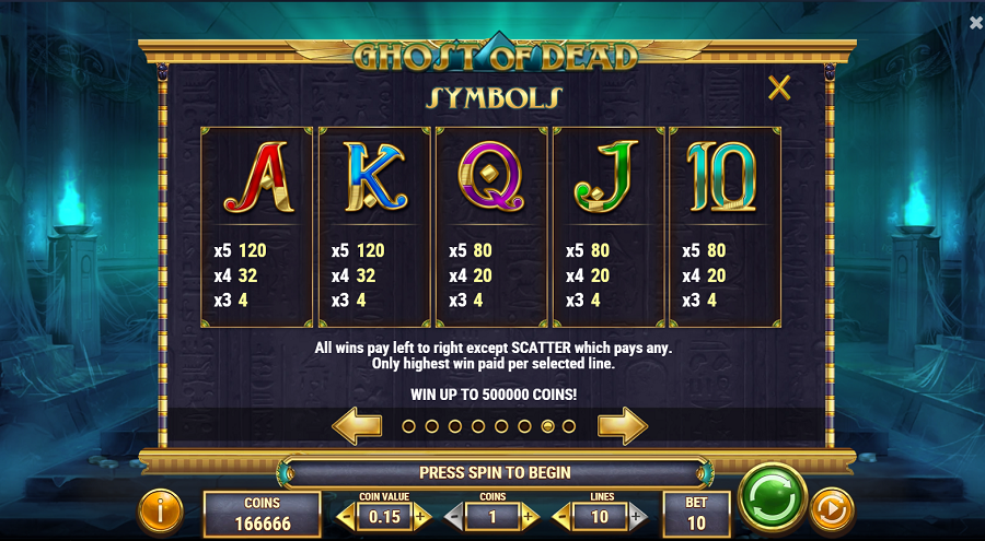 Ghost Of Dead Feature Symbols 2 - partycasino-canada