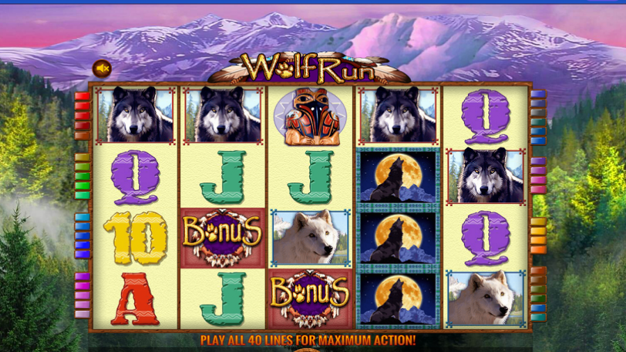 Wolf Run Slot - partycasino-canada
