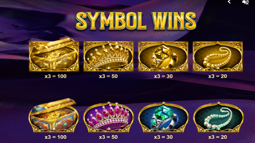 Genie Nights Feature Symbols - partycasino-canada