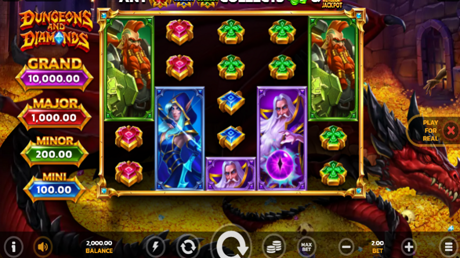Dungeons And Diamonds Slot - partycasino-canada