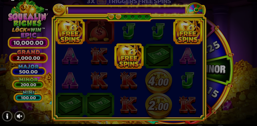 Squealin Riches Bonus - partycasino-canada