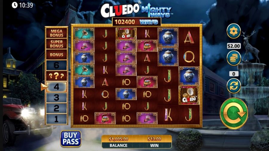 Cluedo Mighty Ways Bonus En - partycasino-canada