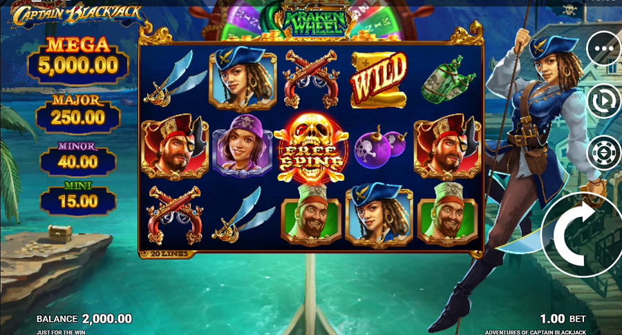 Adventures Of Captain Blackjack Slot - partycasino-canada