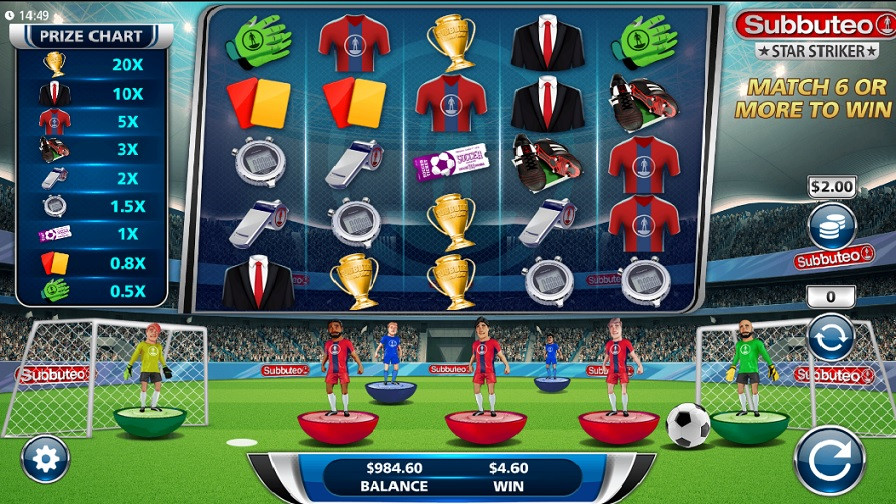 Subbuteo Star Striker Bonus En - partycasino-canada