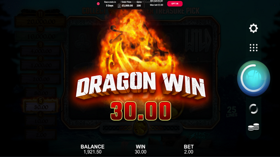 11 Coins Of Fire Bonus Eng - partycasino-canada