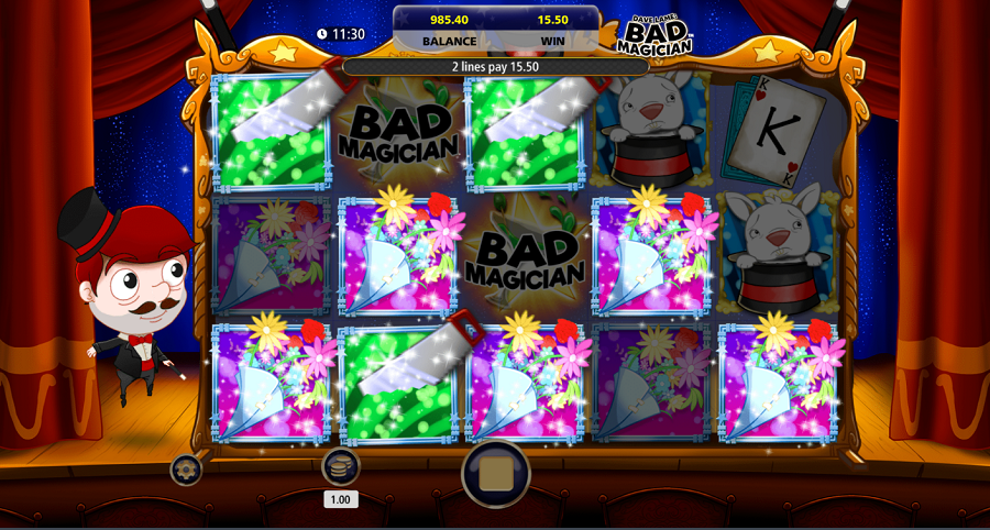 Dave Lame Bad Magician Bonus - partycasino-canada