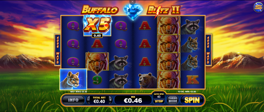 Buffalo Blitz 2 - Symbols - partycasino-canada