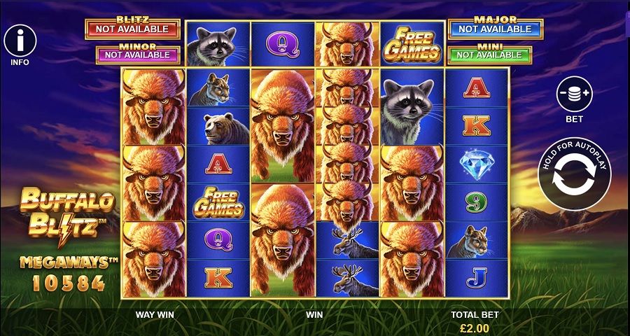 Buffalo Blitz Megaways Slot - partycasino-canada