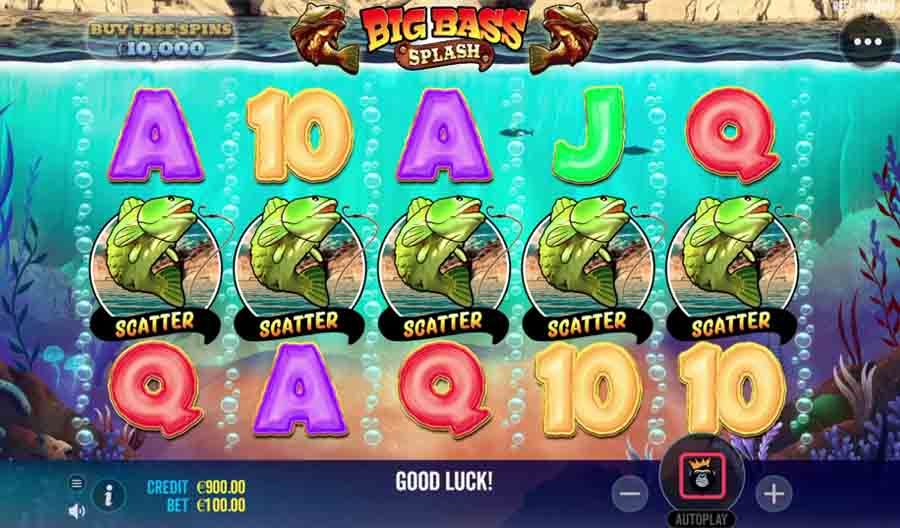 Big Bass Splash Scatter - partycasino-canada