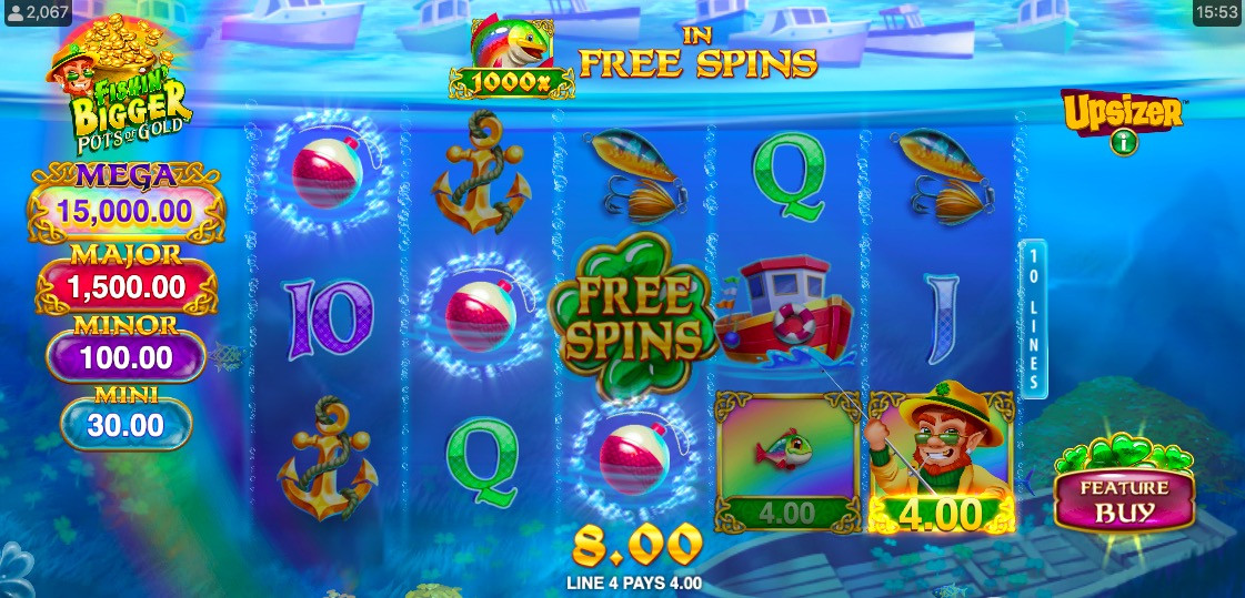 Fishin Bigger Pots Of Gold Slot - partycasino-canada
