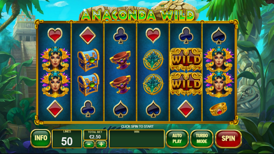 Anaconda Wild Slot - partycasino-canada