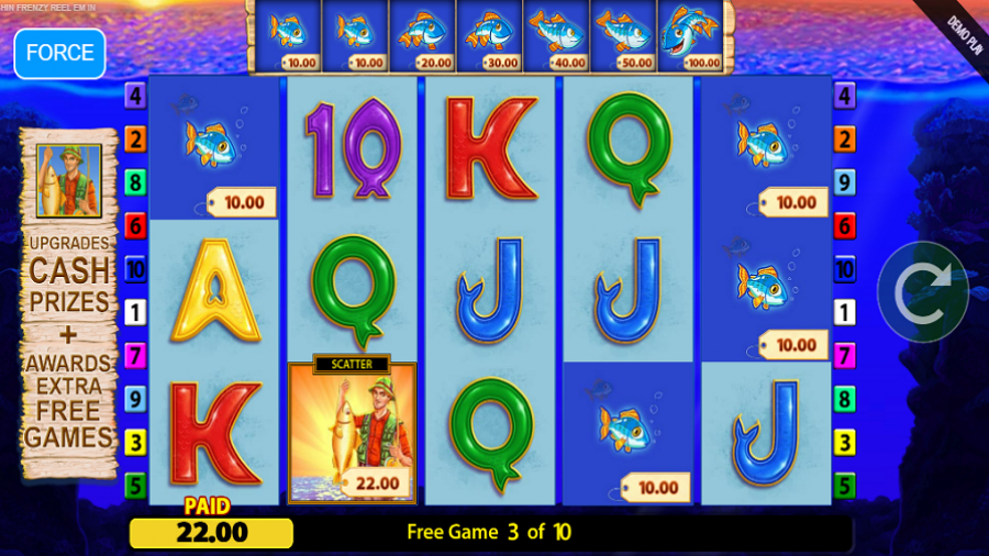 Fishin Frenzy Reel Em In Bonus - partycasino-canada