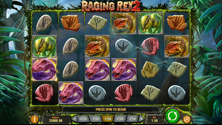 Raging Rex 2 Slot - partycasino-canada