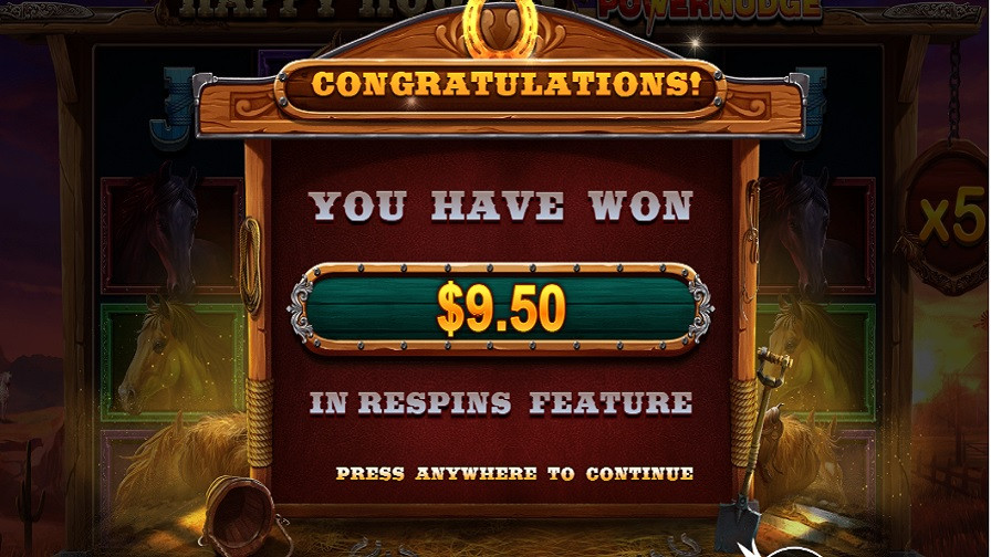 Happy Hooves Bonus En - partycasino-canada