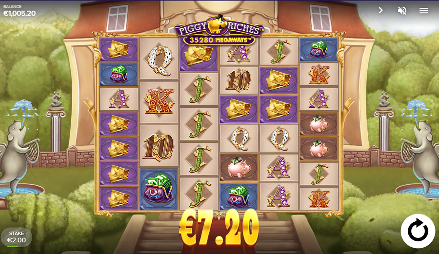 Piggy Riches Megaways Bonus - partycasino-canada