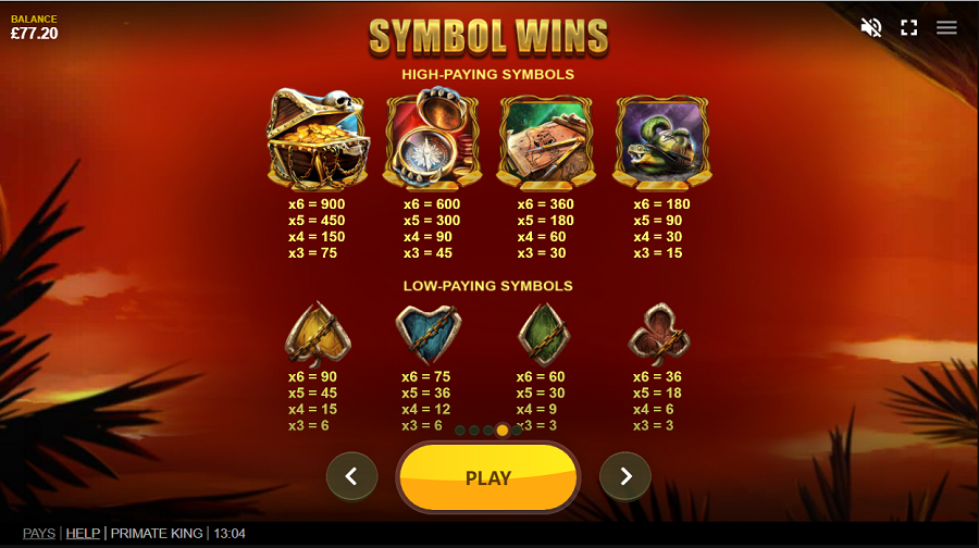 Primate King Feature Symbols - partycasino-canada