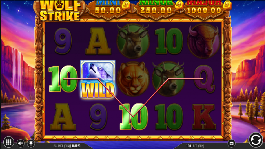 Wolf Strike Bonus - partycasino-canada