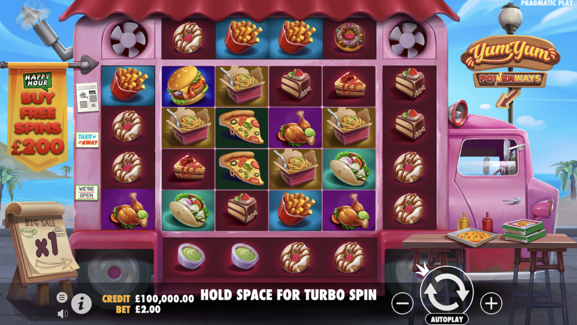 Yum Yum Powerways Main - partycasino-canada