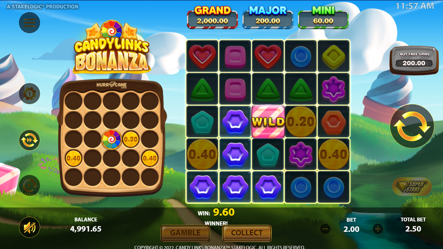 Candy Links Bonanza Bonus - partycasino-canada