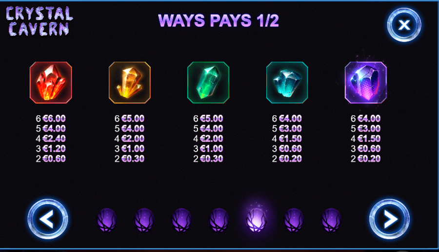 Crystal Cavern Feature Symbol - partycasino-canada