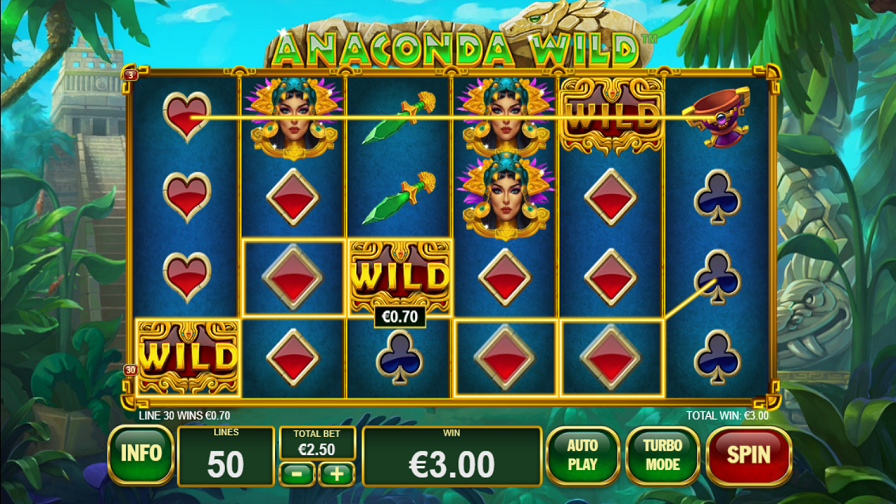 Anaconda Wild Bonus - partycasino-canada