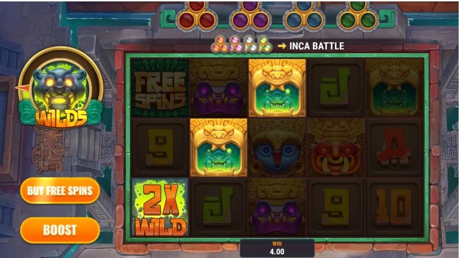 4 Masks Of Inca Bonus En - partycasino-canada
