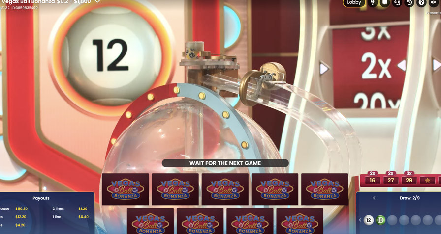 Vegas Ball Bonanza Slot Eng - partycasino-canada