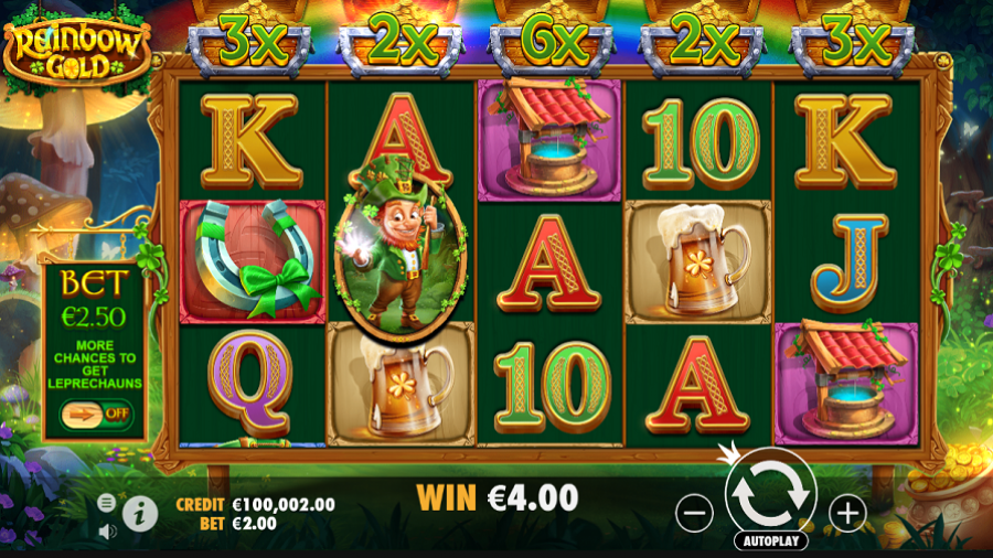 Rainbow Gold Bonus - partycasino-canada