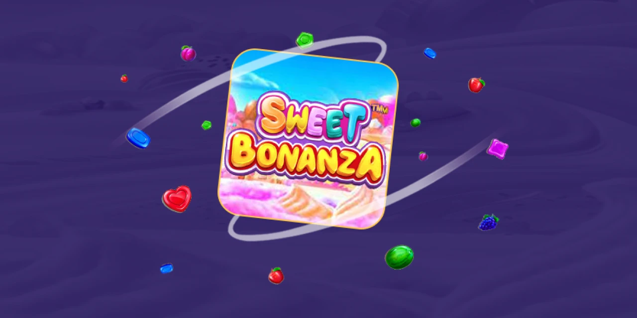 Sweet Bonanza Slot-Screenshot mit bunten Bonbons und Bonusfunktionen