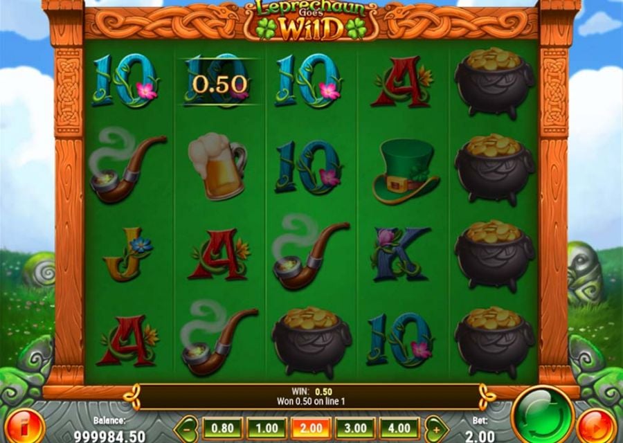 Leprechaun Goes Wild Win - partycasino-canada