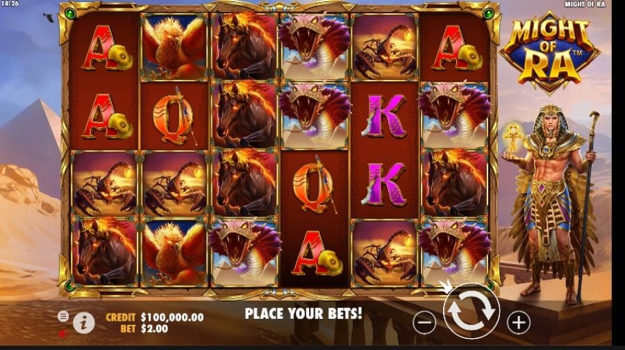 Might Of Ra 1 - partycasino-canada