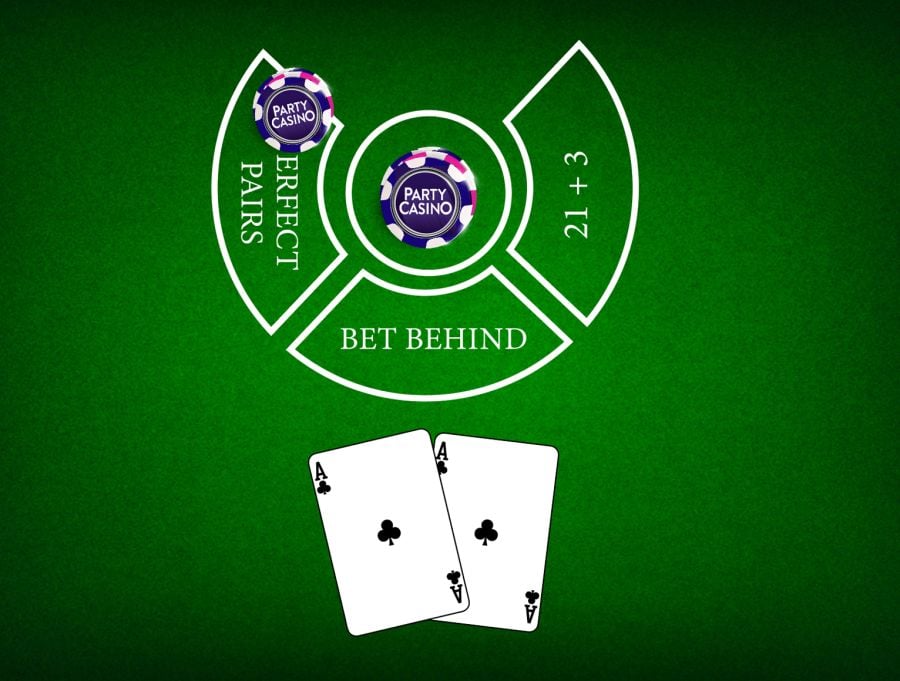 Blackjack Perfect Pair - partycasino-canada