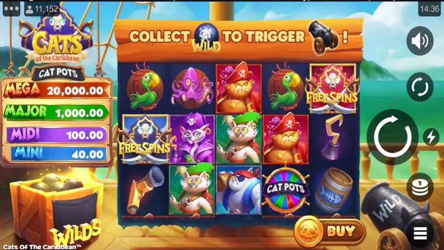 Cats Of The Caribbean Slot En - partycasino-canada