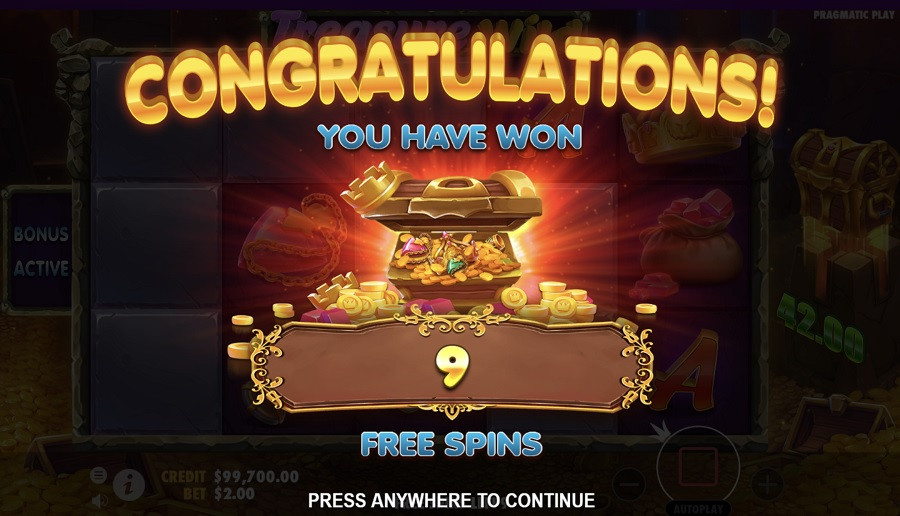 Treasure Wild Slot Bonus - partycasino-canada