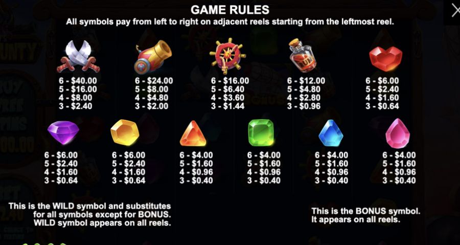 Krakens Sky Bounty Symbols Eng - partycasino-canada