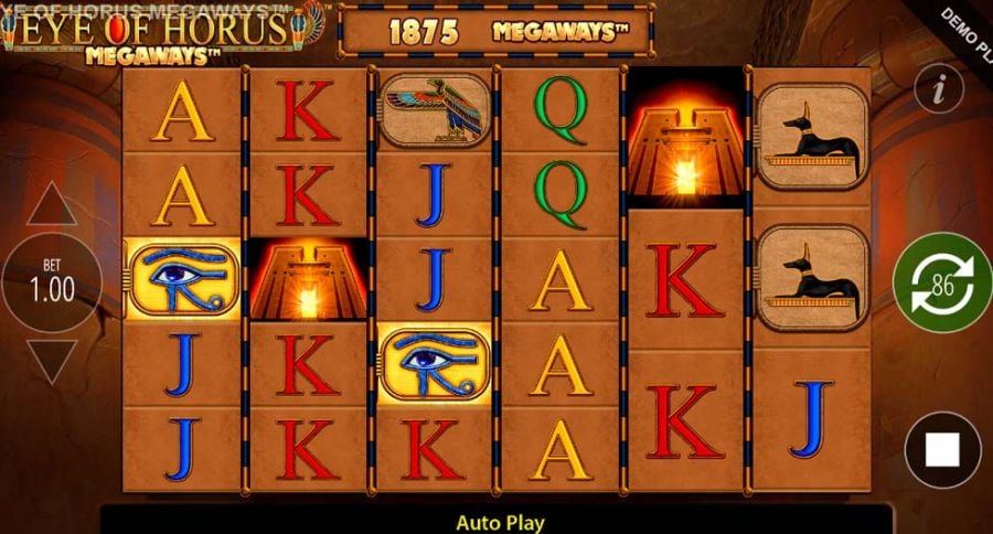 Eye Of Horus Megaways Bonus - partycasino-canada