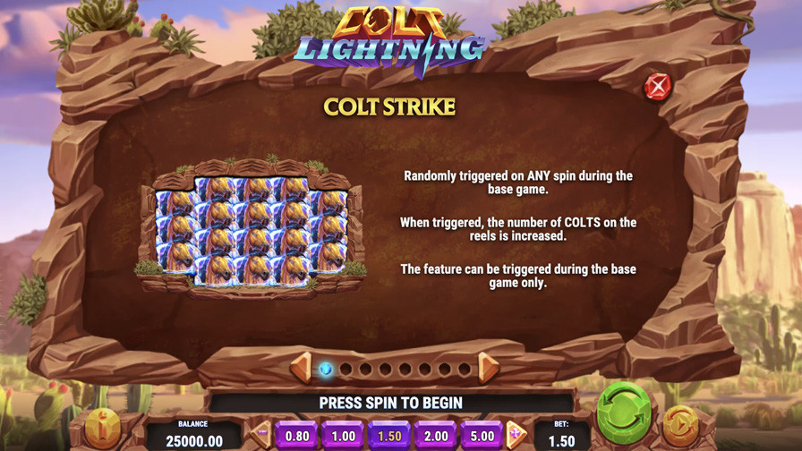Colt Lightning Symbols Eng - partycasino-canada