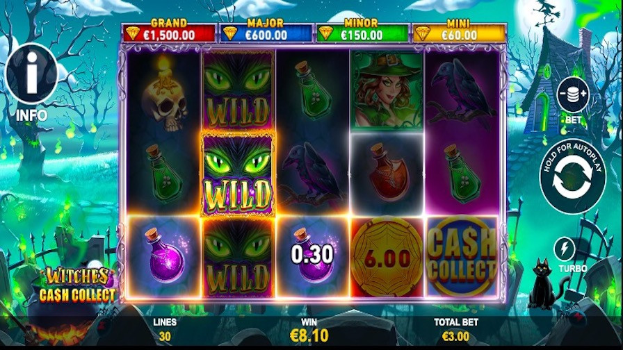 Witches Cash Collect Bonus - partycasino-canada