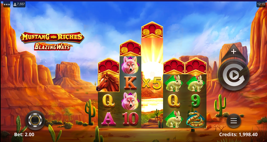 Mustang Riches Blazing Ways Slot - partycasino-canada