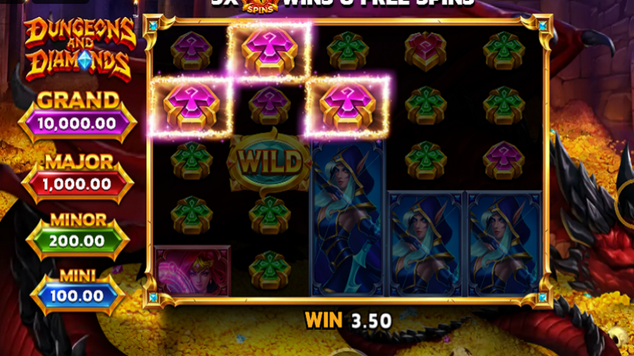 Dungeons And Diamonds Bonus - partycasino-canada