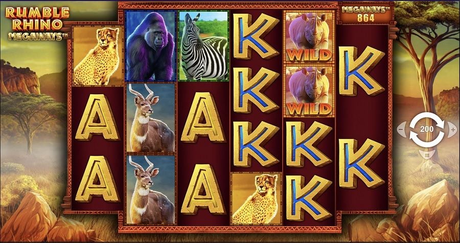Rumble Rhino Megaways Slot - partycasino-canada