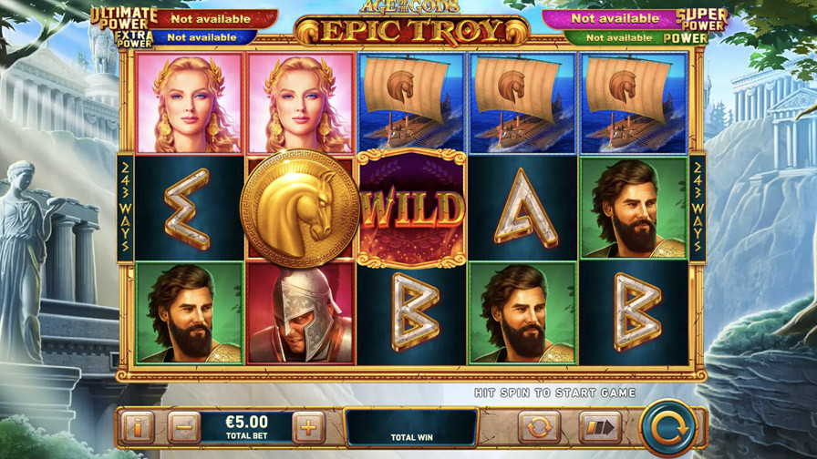 Age Of Gods Epic Troy Slot Eng - partycasino-canada