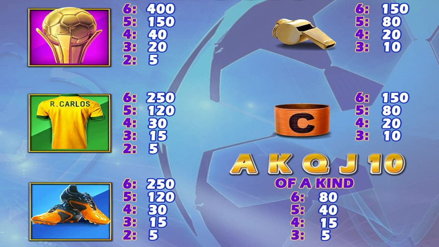 Sporting Legends Roberto Carlos Feature Symbols Eng - partycasino-canada