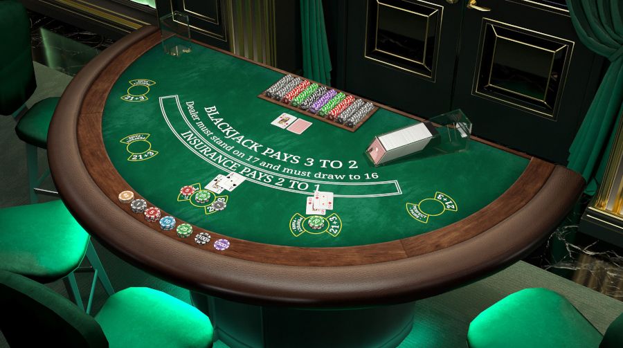 First Person Blackjack Table - partycasino-canada